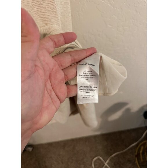 Samsoe Judith Drop Waist Ruffle Bottom Boho Dress - Picture 9 of 11